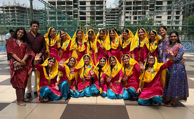 NAVRATRI CELEBRATION - Hills High - Best School in surat