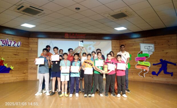 Inter School Table Tennis Competition - Hills High - Best School in surat