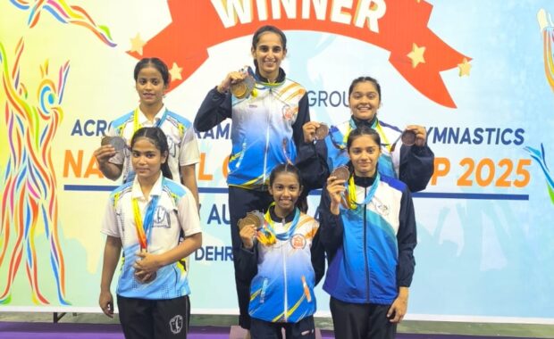 Acrobatic Gymnastics National Championships - Hills High - Best School in surat