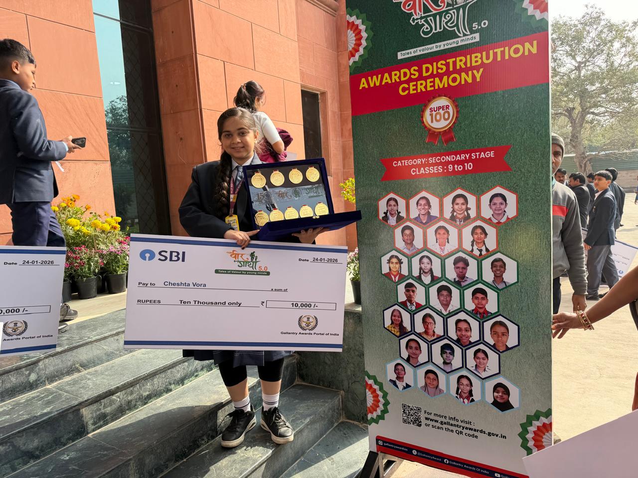 Veer Gatha Painting Competition - Hills High - Best School in surat