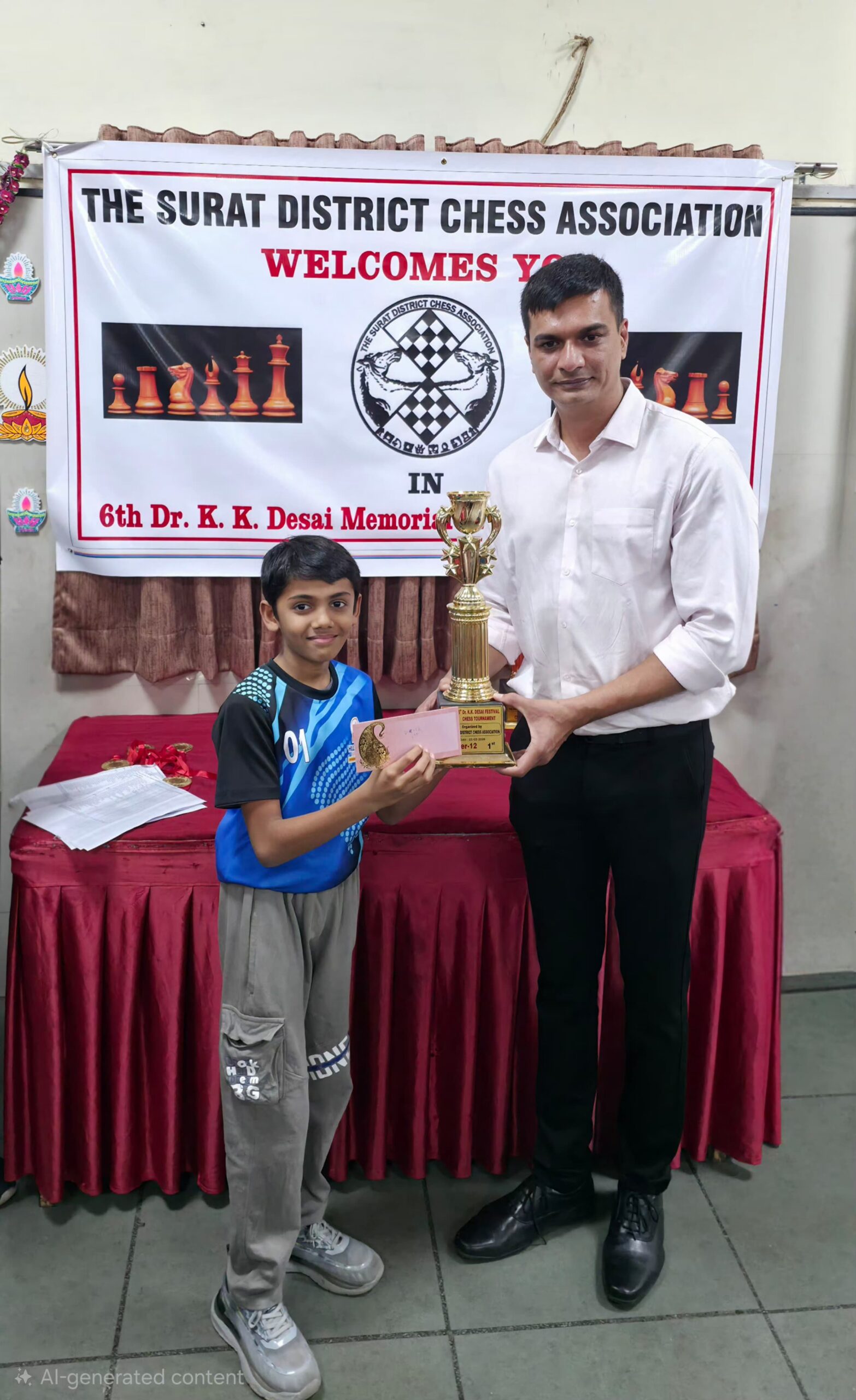 K.K. DESAI MEMORIAL CHESS TOURNAMENT - Hills High - Best School in surat