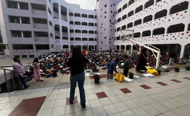 MY FM Rangrezz Drawing Competition - Hills High - Best School in surat