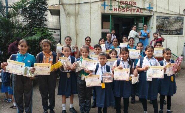 Beauty Without Brutality Drawing Competition Winners - Hills High - Best School in surat