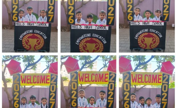 First Day of School, Welcome Activities - Hills High - Best School in surat
