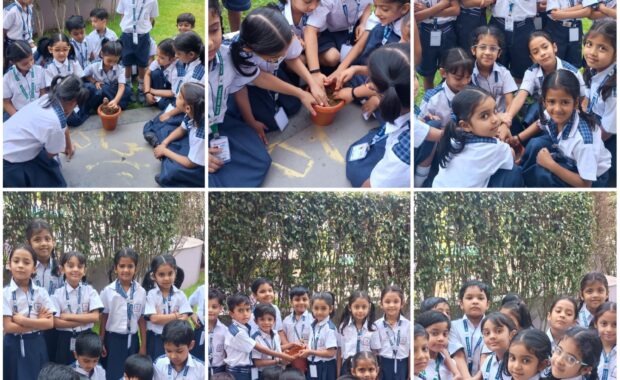 Earth Day Celebration - Hills High - Best School in surat