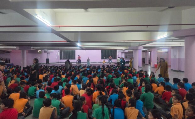 Music Workshop for Std-3 to 5 - Hills High - Best School in surat