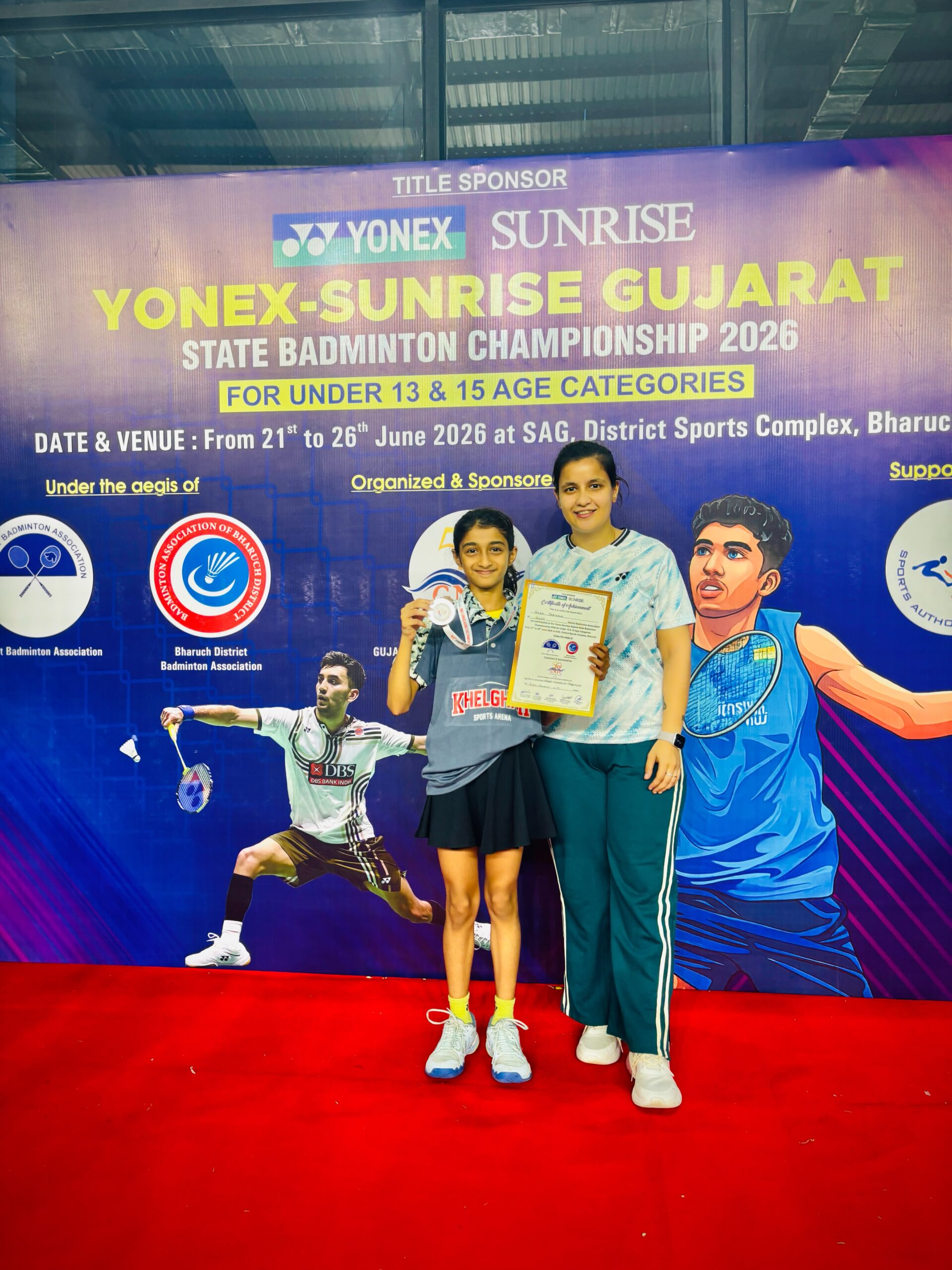 Yonex State Badminton Tournament - Hills High - Best School in surat